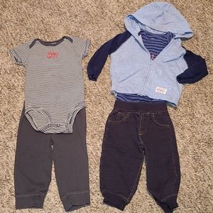 Cute Carter's infant boy 9mo outfits